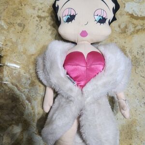 Vintage Betty Poop Plush Doll